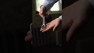 ASMR LEATHER BELT #style #leathercraft