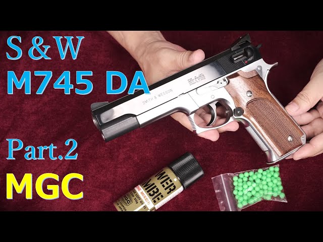 絶版品 MGC Smith  Wesson M745 DA SW ガスガン R7816