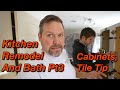 Remodeling a Kitchen Pt3...Cabinets and Tiling Tips....