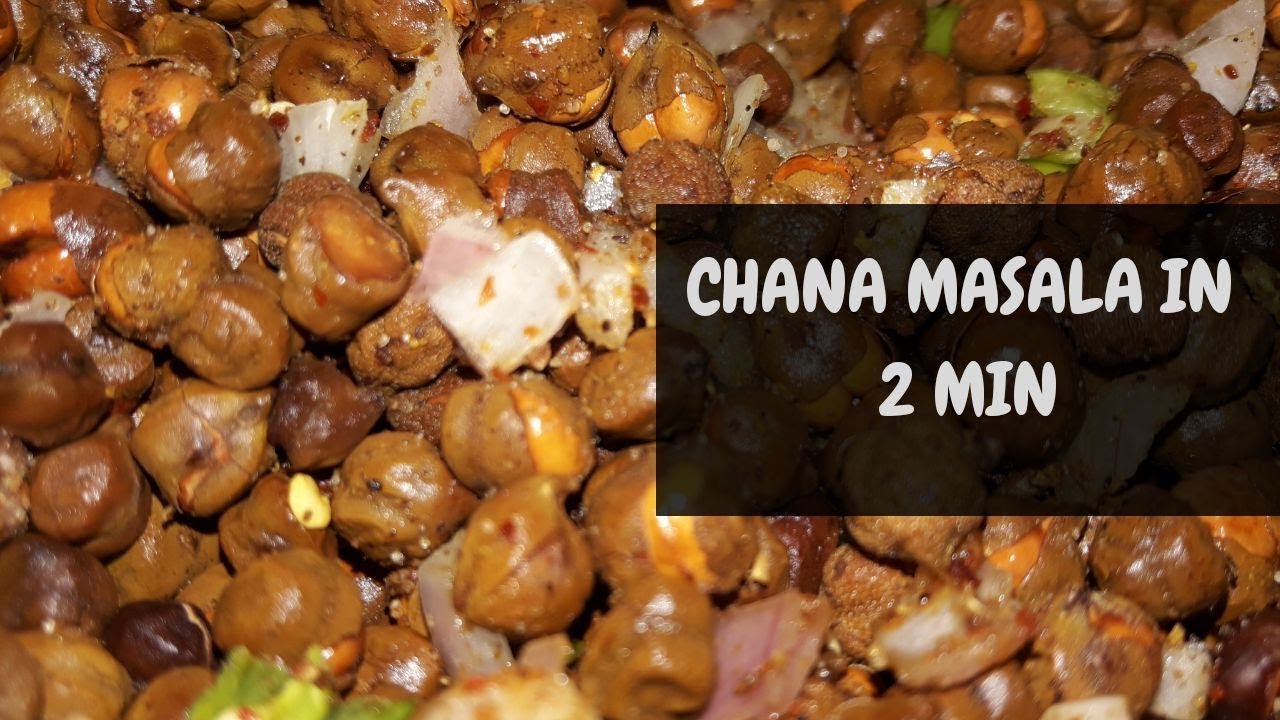 Chana Masala Namkin Recipe in 2 min/Chana jor garam recipe in hindi/2
