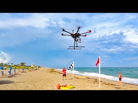 Will These Rescue Drones Replace Lifeguards? 4k Video