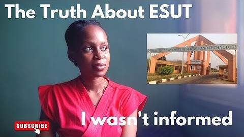 ESUT SCHOOL INSIGHTS: Everything You Need to Know Before Applying!