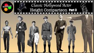 Height Comparison Clic Hollywood Actors Part 3