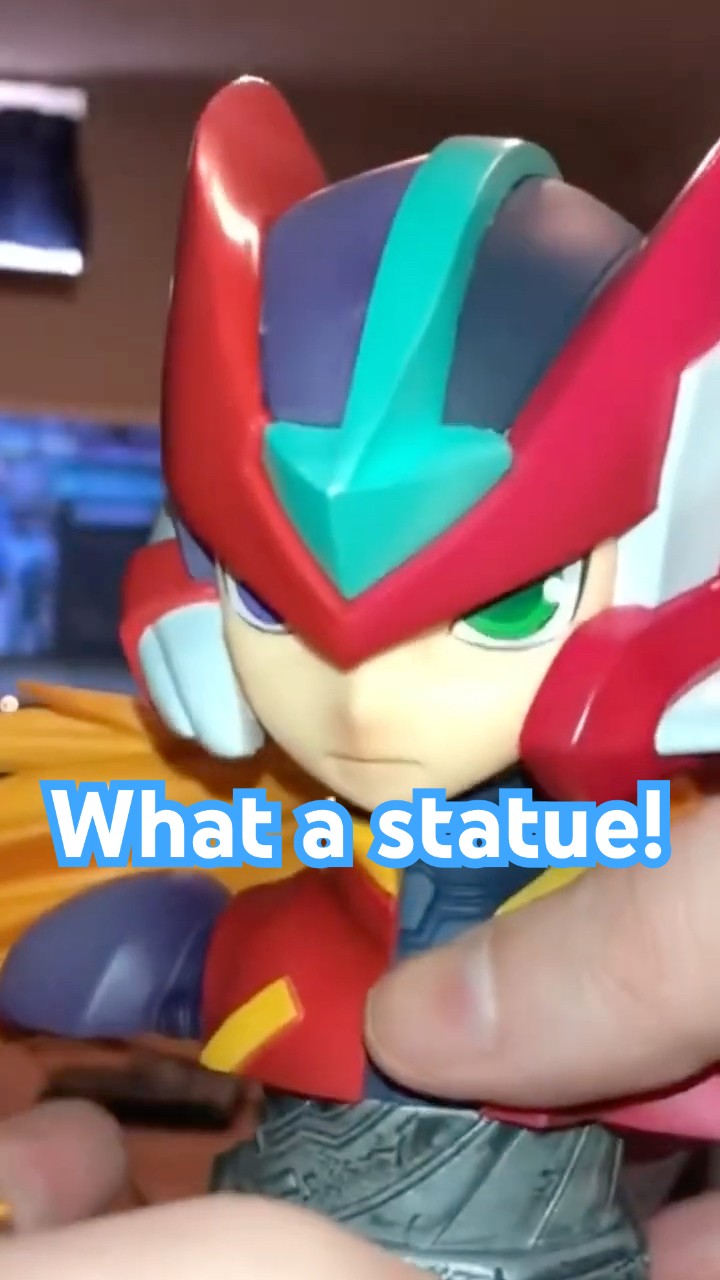 Mega Man Zero/ZX Double Hero Statue #shorts - YouTube