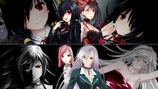 KURUMI VS MOKA | Espíritu VS Vampira | TOKISAKI KURUMI VS AKASHIYA MOKA | Batalla de Chicas Anime