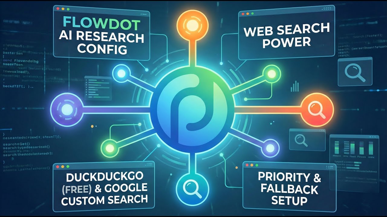 Setup Research & Web Search for Your AI Agent | FlowDot Tutorial