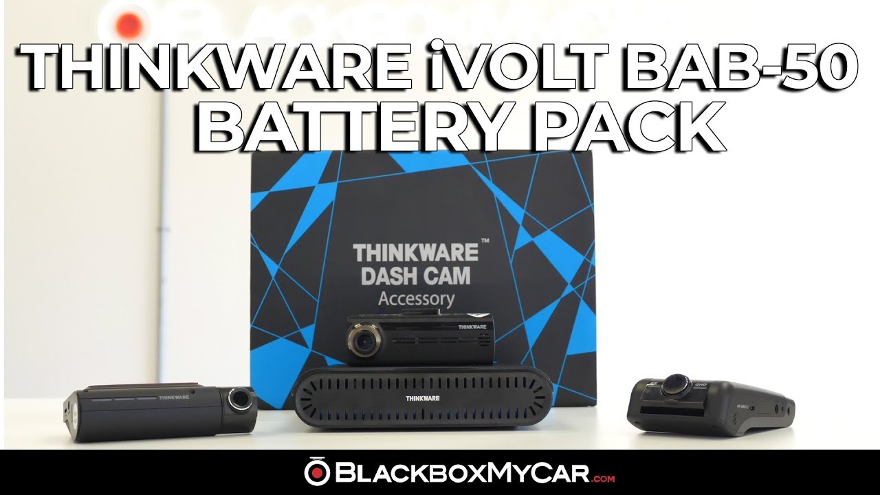 BlackboxMyCar PowerCell 8 Dash Cam Battery Pack (with Spliced Hardwiring  Kit for Thinkware Dash Cams)