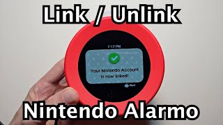 How to Link / Unlink Account to Nintendo Sound Clock Alarmo! screenshot 4