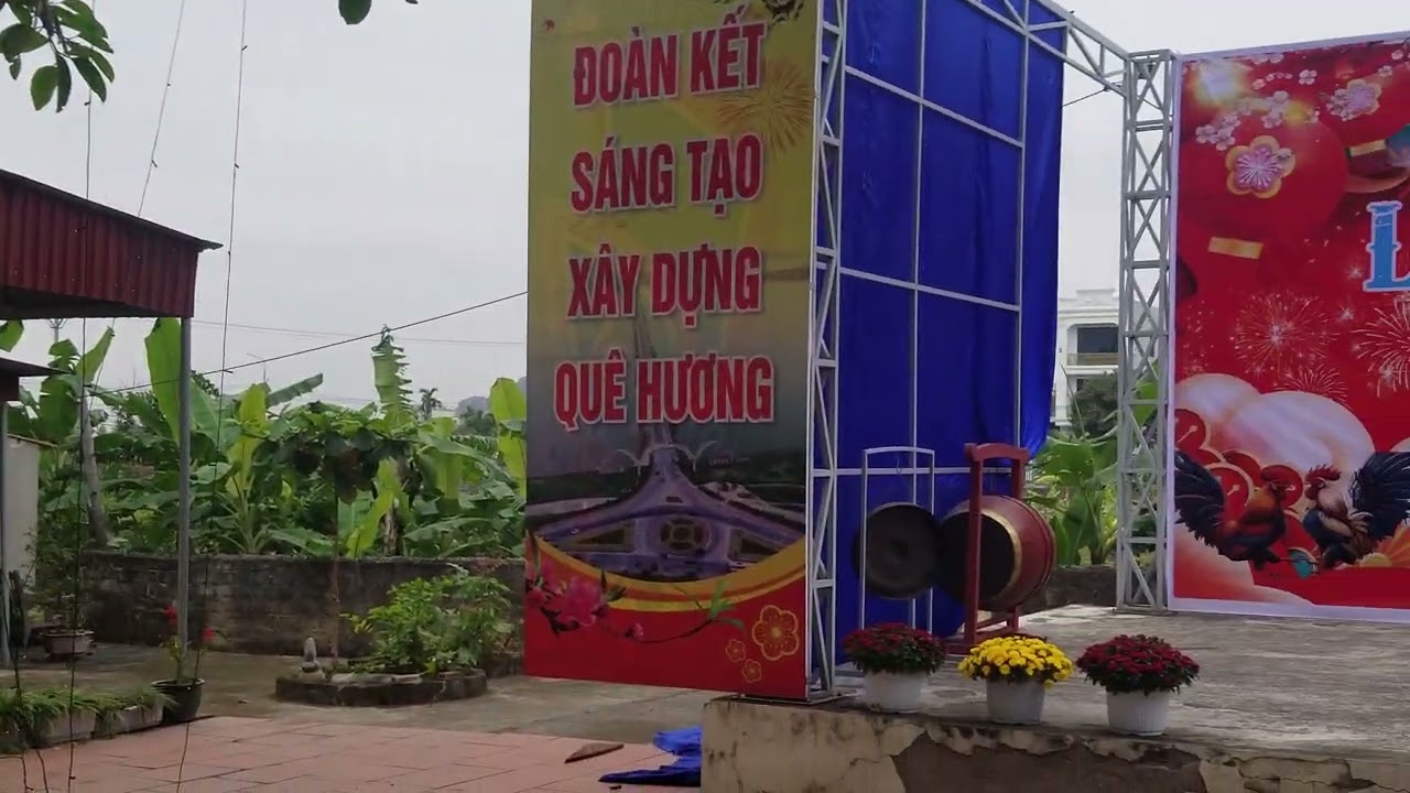Ban tổ chức khánh tiết đình làng Đại Đán- Tuần Châu tuyên bố khai mạc mừng xuân Bính Ngọ 