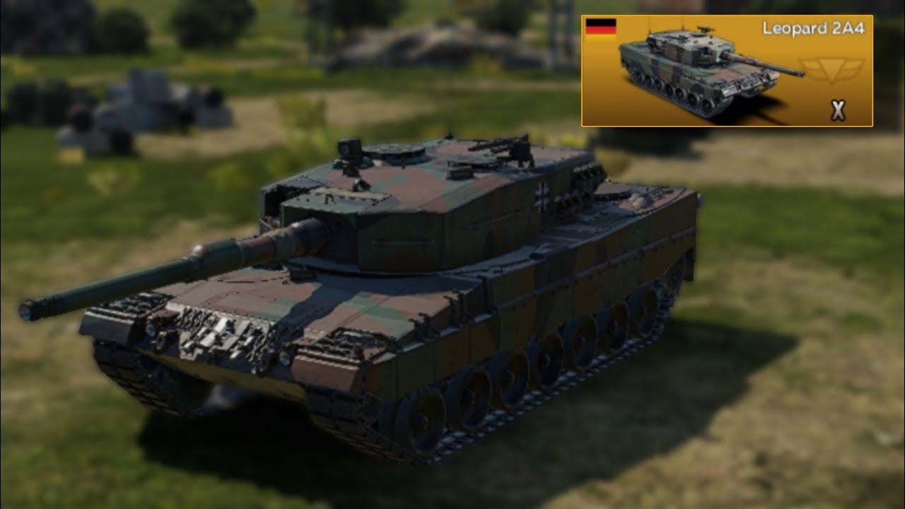 War Thunder Mobile | Leopard 2A4 platoon gameplay