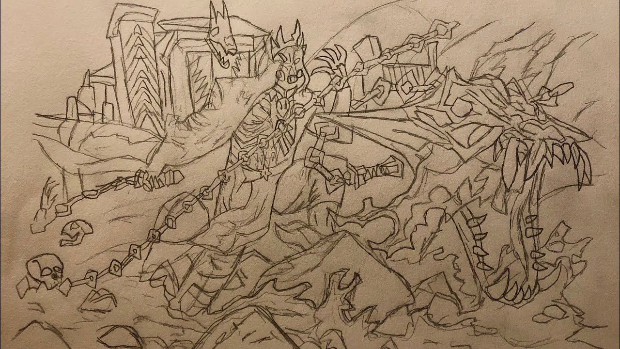 Hade Ward Drawing Hades drawing new - YouTube