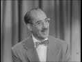 Gonzalez gonzalez and groucho classic you bet your life