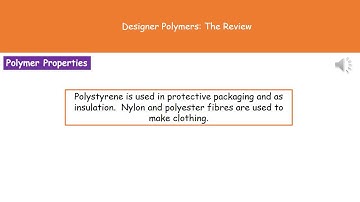 C1 9   Designer Polymers Foundation Tier Summary