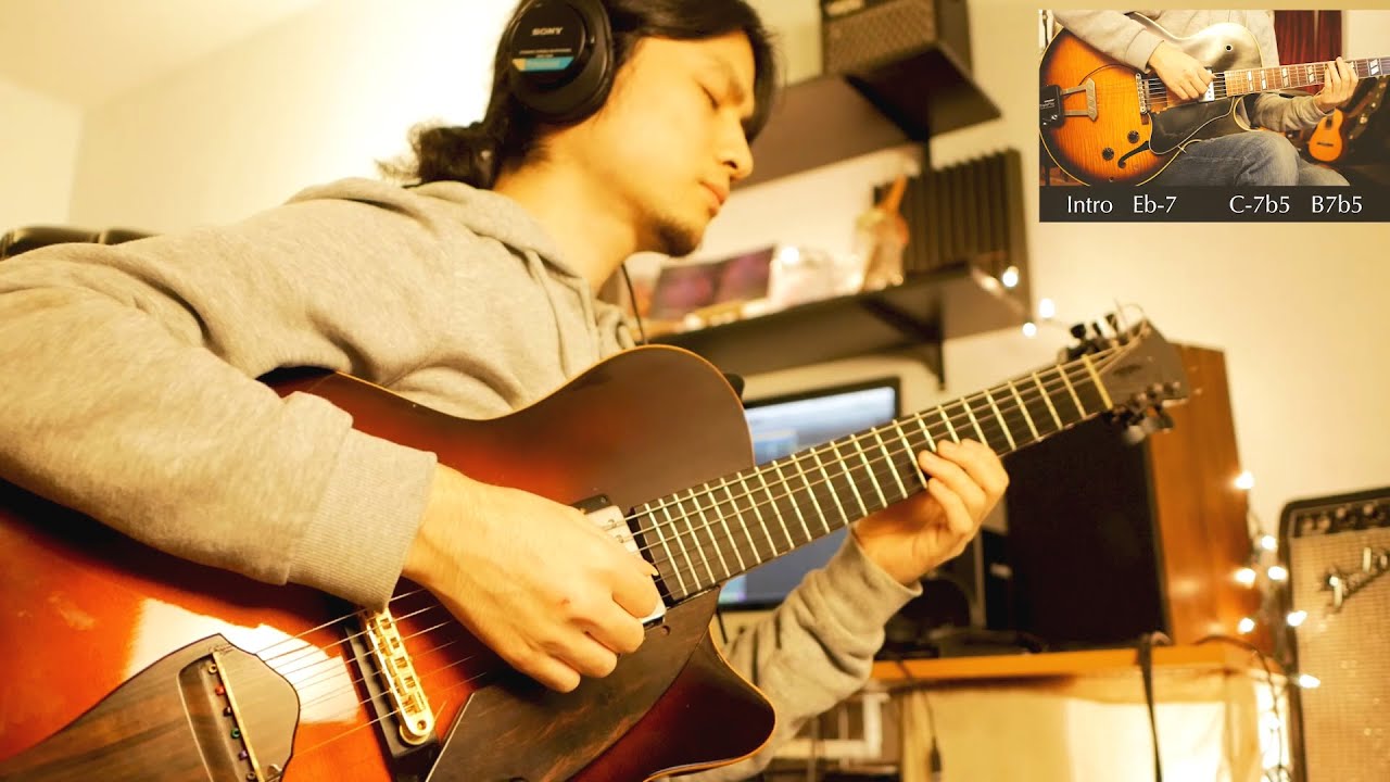 Body and Soul guitar solo on backing track YouTube