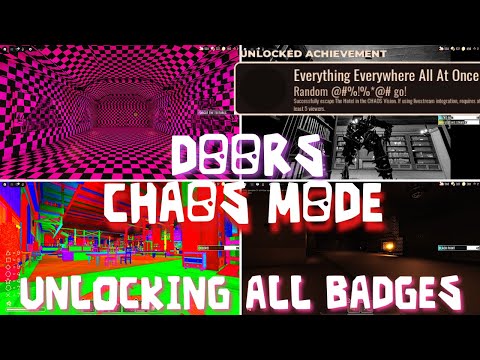 DOORS NEW CHAOS MODE UPDATE IS HELL... (How I got the Everything Everywhere all at once Badge)