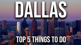 Tony's Top 5 Places to go in Downtown Dallas