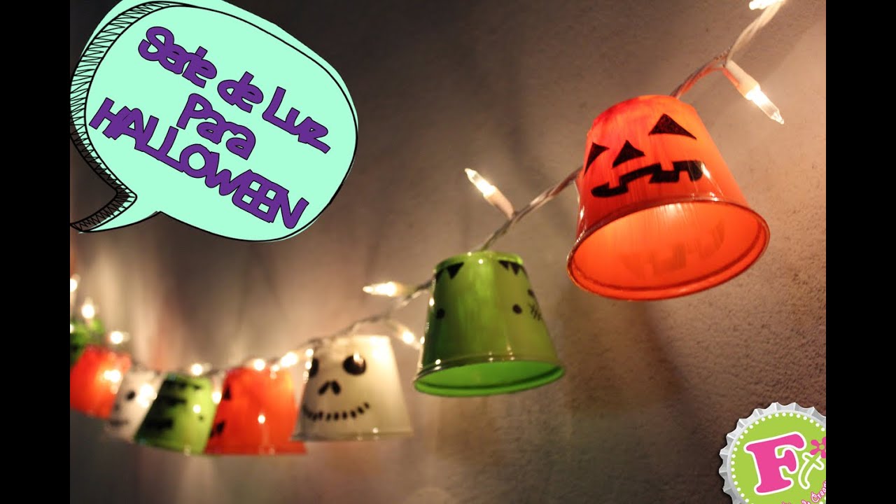 DIY: Serie de Luces para Halloween! - YouTube