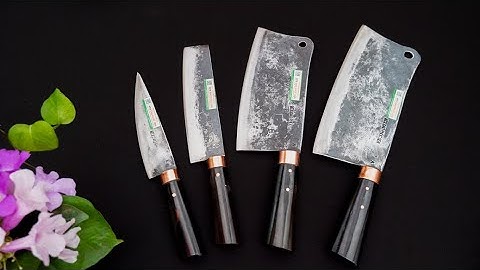 Bộ Dao Cán Mun TỐT NHẤT - HÀNG CHUẨN CỦA HTX DAO PHÚC SEN