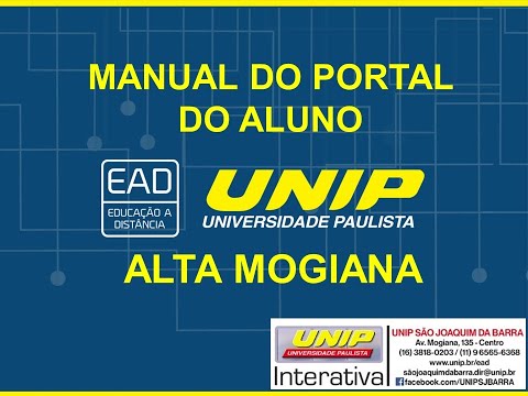 MANUAL DO PORTAL DO ALUNO