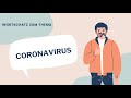 Wortschatz zum Thema Coronavirus