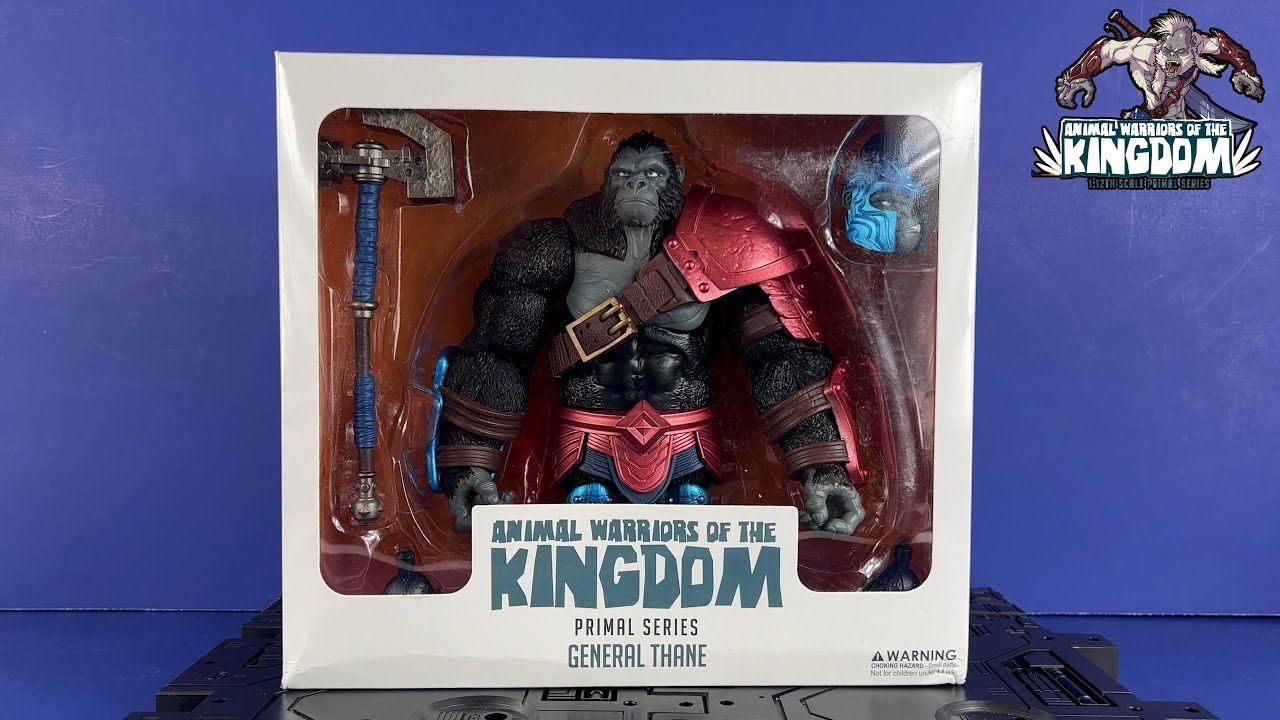 Animal Warriors of the Kingdome Primal Series GENERAL THANE Review 