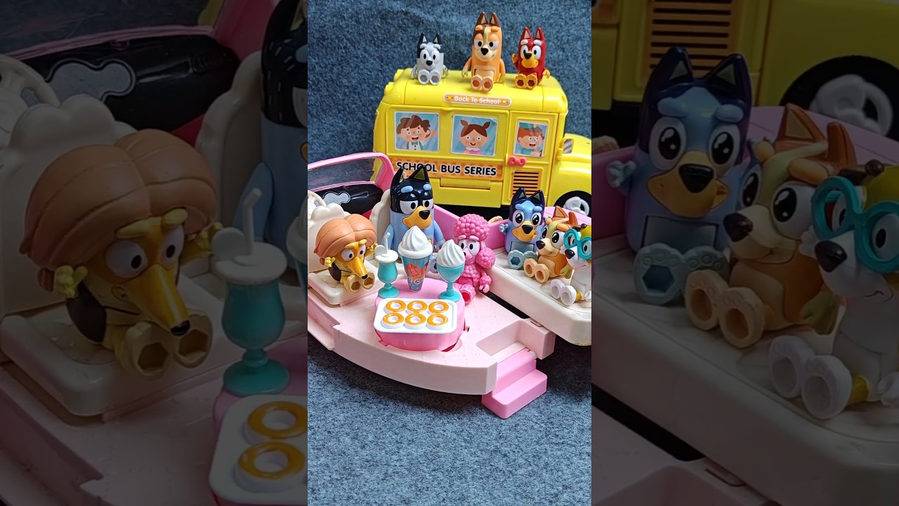 Satisfying with Unboxing & Review Bluey Playset Toy ASMR 