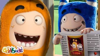 The Amazing Slicko's in Town! 🎪 | Oddbods Cartoons | Funny Cartoons For Kids