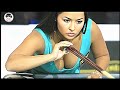 Female Pool Player&#39;s Amazing Shots!