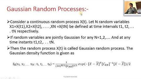 GAUSSIAN RANDOM PROCESS