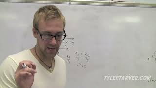Applying Properties of Similar Triangles // GEOMETRY