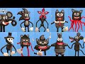 All Cartoon Cats with Clay 😼 Trevor Henderson Creatures - Part 4