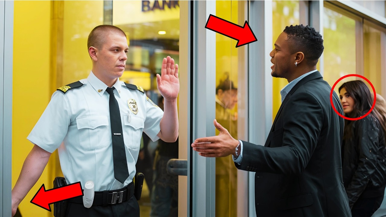Outline Video Bank Kicks Out Black Man, Not Knowing He Owns It!