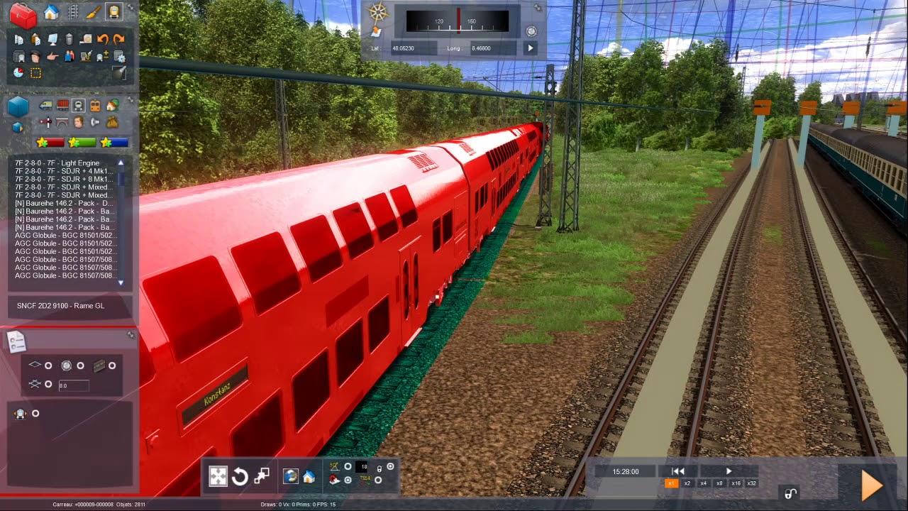 Tuto train simulator