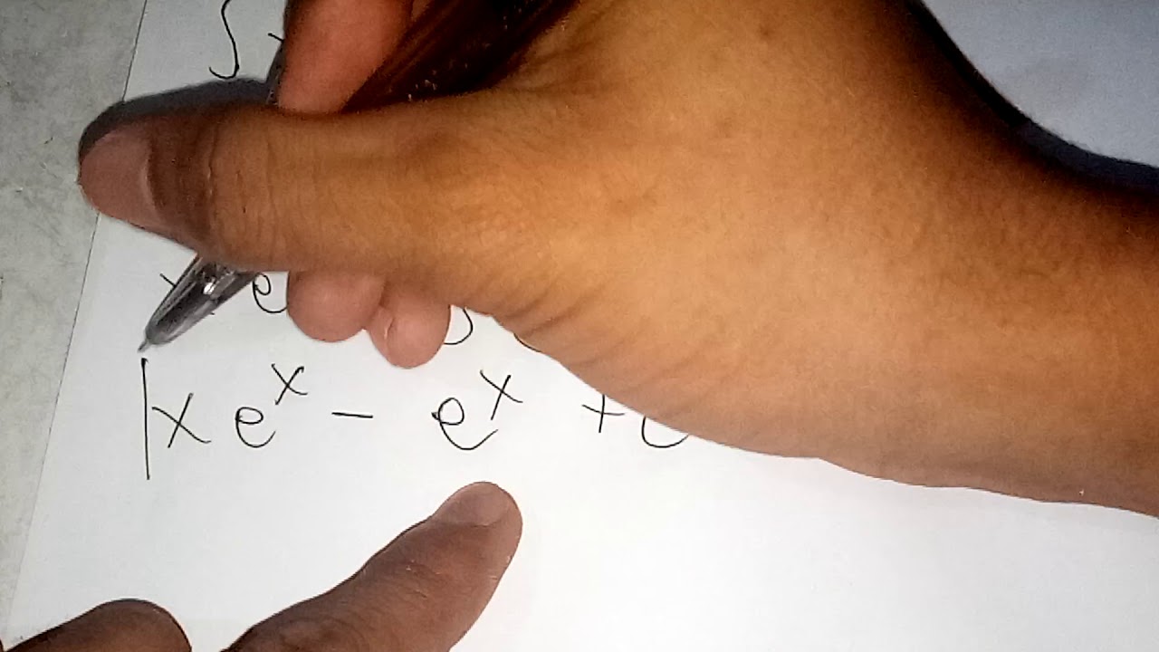 Integration by parts (using LIATE) YouTube