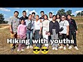 Hiking  with youths  pilot baba bkt