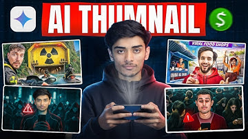 How To Make Viral Professional Thumbnails Using AI | Secret 🤯Tools Found