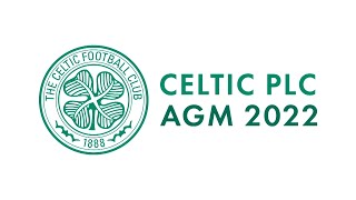 Celtic plc AGM 2022 video interviews screenshot 3