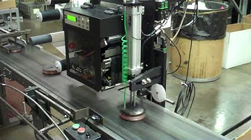 Panther | Tamp Applicator Applying Pre-printed Labels to Products