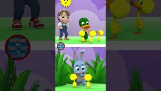 4 Küçük Ördek Saklandı 🦆🦆🦆🦆 Say Bakalım Kaçı Geldi? 🐣 Şarkıları