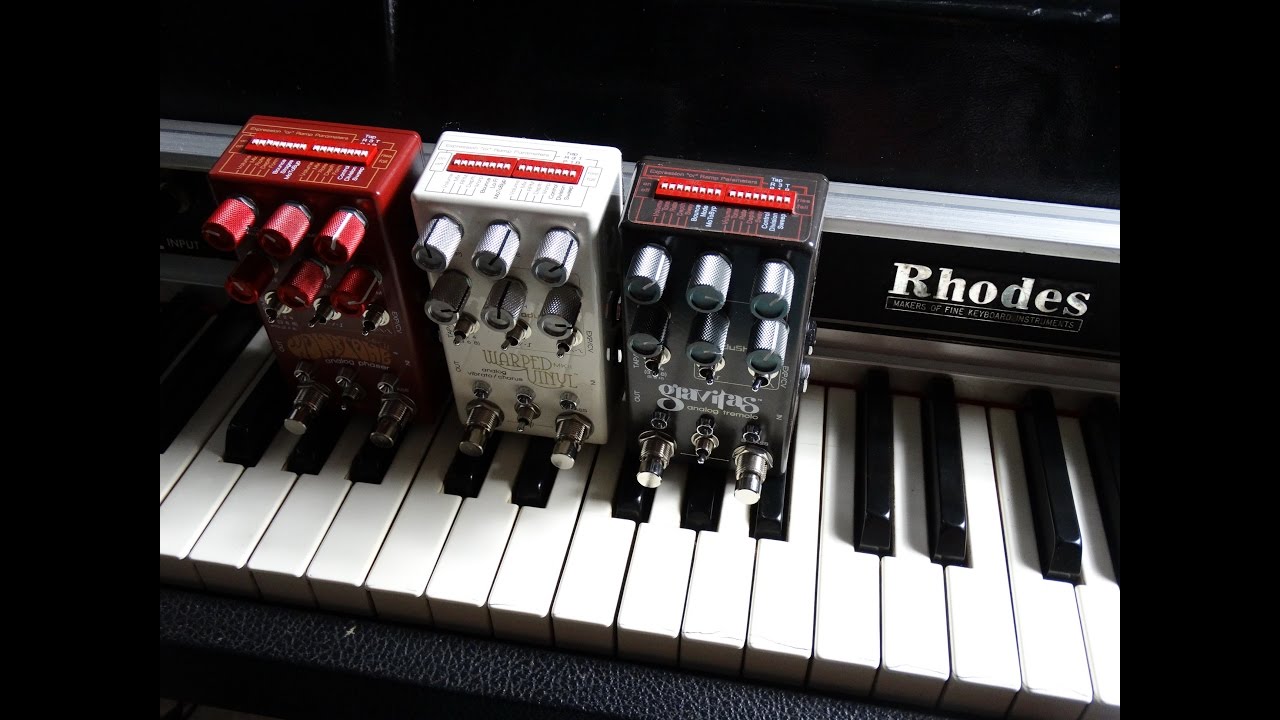 Chase Bliss Audio pedals Fender Rhodes session YouTube