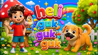 HELI GUK GUK | LITTLE DOG | CHILDREN'S SONG | LATEST CHILDREN'S SONGS | VIRAL CHILDREN'S SONGS | ...