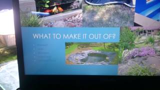 Tips on installing a fish pond