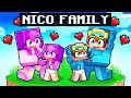 Having a NICO FAMILY in Minecraft!