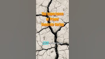 The Importance of Proper Concrete Curing #concrete  #construction #building #durability