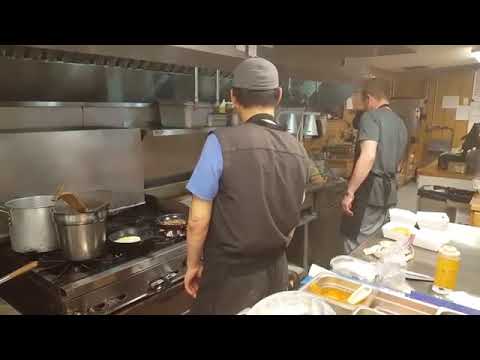 Working at Little Louie's Kotzebue Alaska 2015