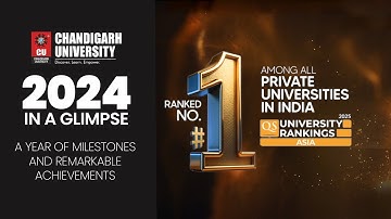 Chandigarh University - 2024 in a Glimpse!