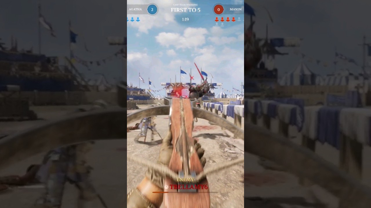 Menace with a crossbow 🏹🤺💀 