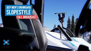 Jeep Men’s Snowboard Slopestyle: FULL COMPETITION | X Games Aspen 2022