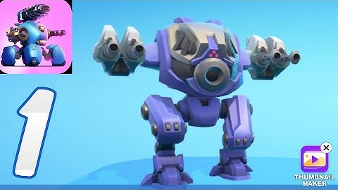 Little Big Robots. Mech Battle - Gameplay Walkthrough Part 1 - ( ios , android )