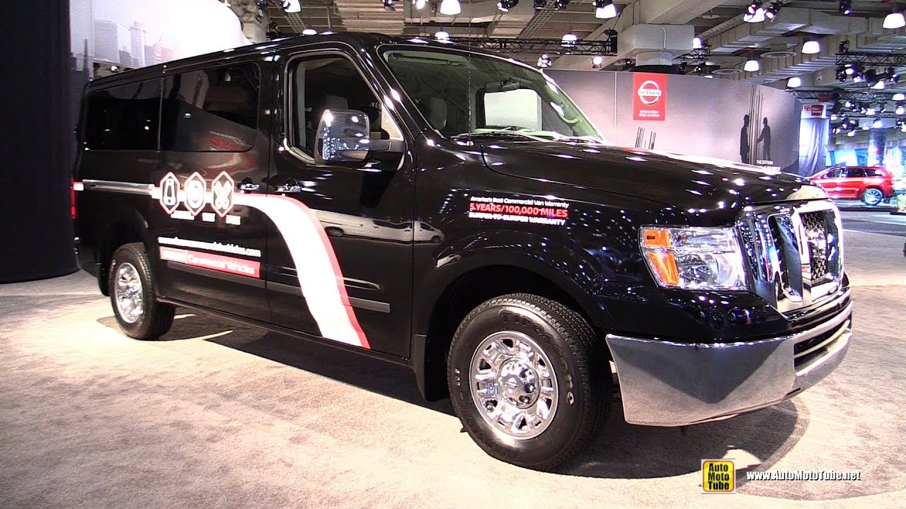 2017 Nissan Nv 3500 Hd Sv Passenger Van Exterior And Interior Walkaround 2017 Ny Auto Show